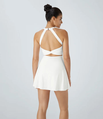 Backless Twisted Active Dress
